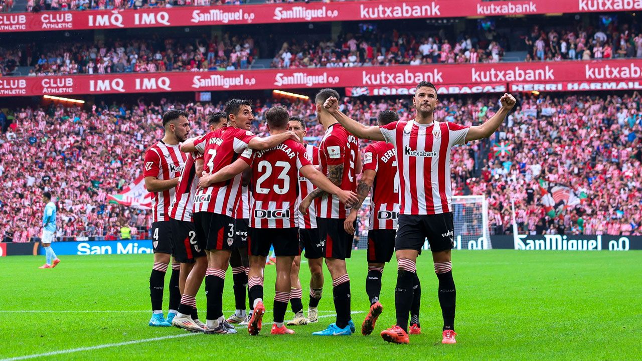 Athletic venció a Celta y se asentó en la parte alta de La Liga