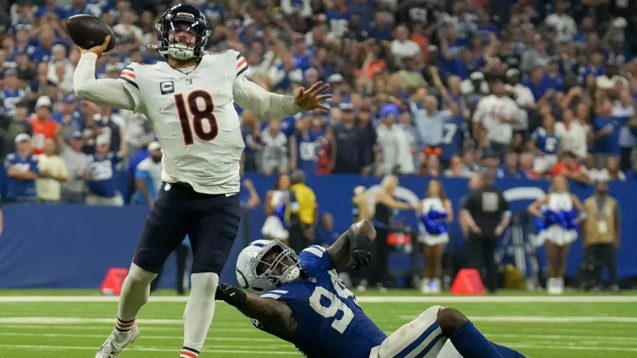 Los Bears volvieron a perder, ahora ante los Colts