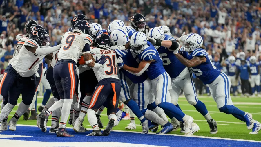 Los Bears volvieron a perder, ahora ante los Colts