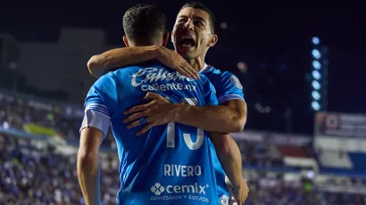 Así los festejos con el futbolista uruguayo.