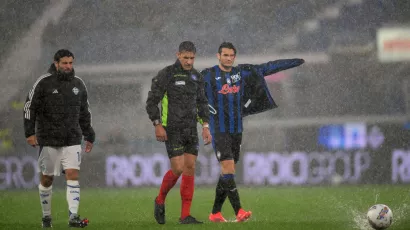 Una tormenta suspendió el partido entre Atalanta y Como de la Serie A