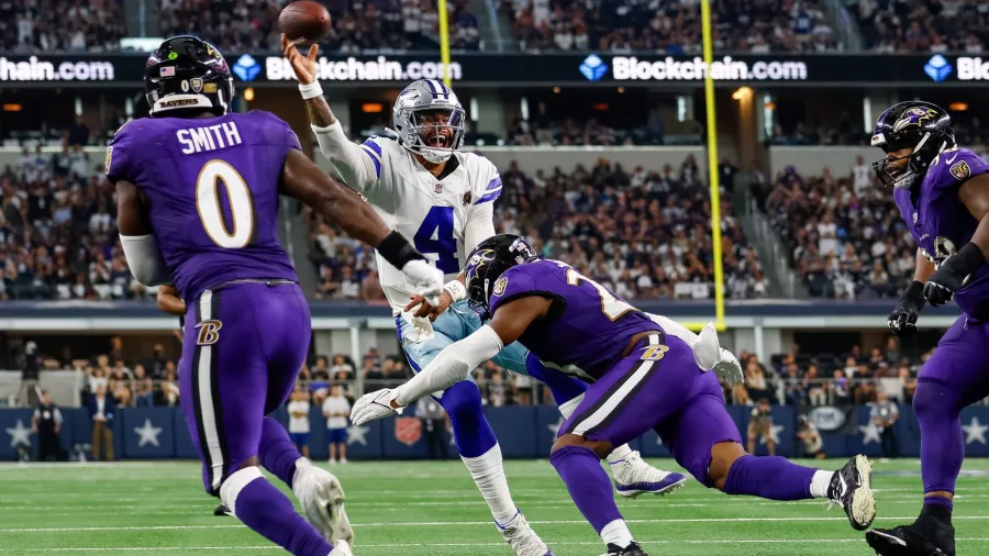 Baltimore Ravens 28-25 Dallas Cowboys