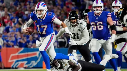 Josh Allen volvió a tener una noche espectacular