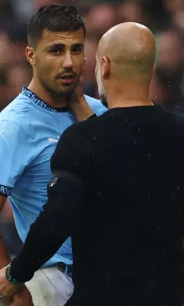 Pep Guardiola espera el diagnóstico sobre la lesión de Rodri