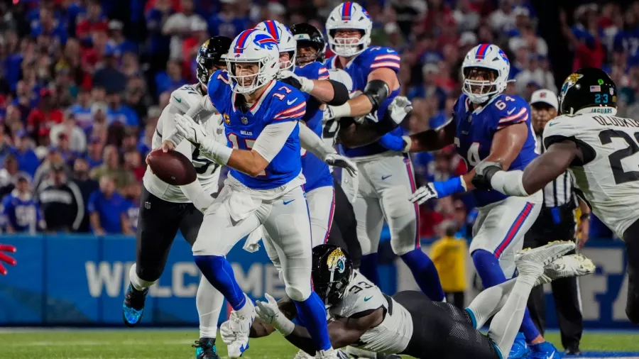 Josh Allen volvió a tener una noche espectacular