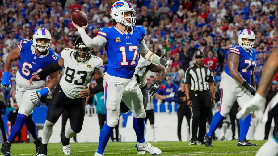 Josh Allen volvió a tener una noche espectacular