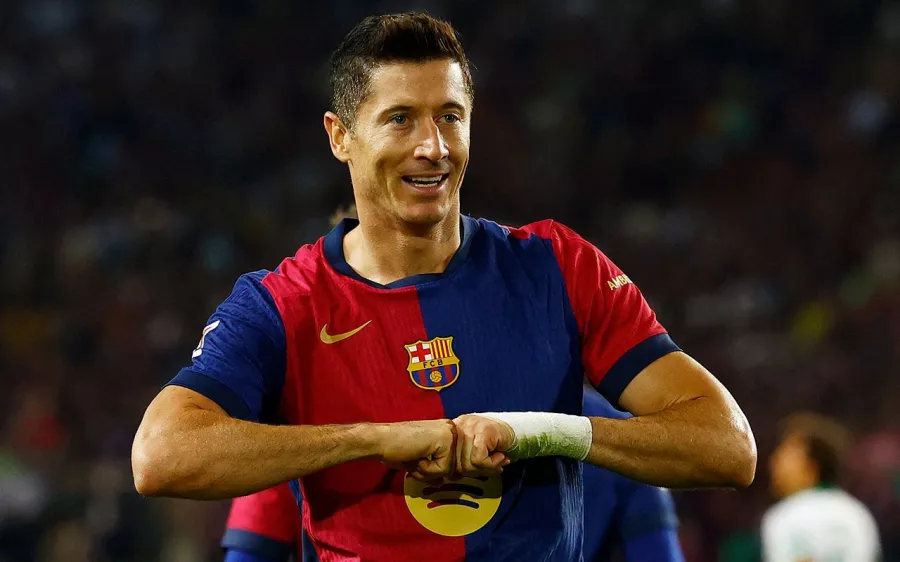 Robert Lewandowski sigue imparable con el Barcelona