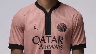 ¡La vida en rosa! Paris Saint-Germain se atrevió a todo con si nueva camiseta