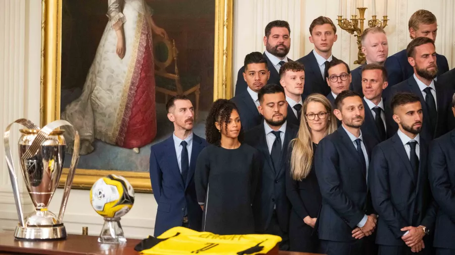 Columbus Crew visitó la Casa Blanca