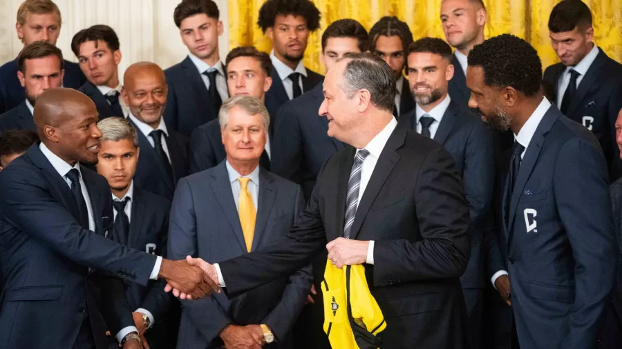 Columbus Crew visitó la Casa Blanca