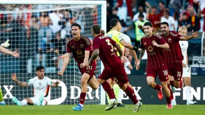 La Roma consiguió la segunda victoria consecutiva en la Serie A