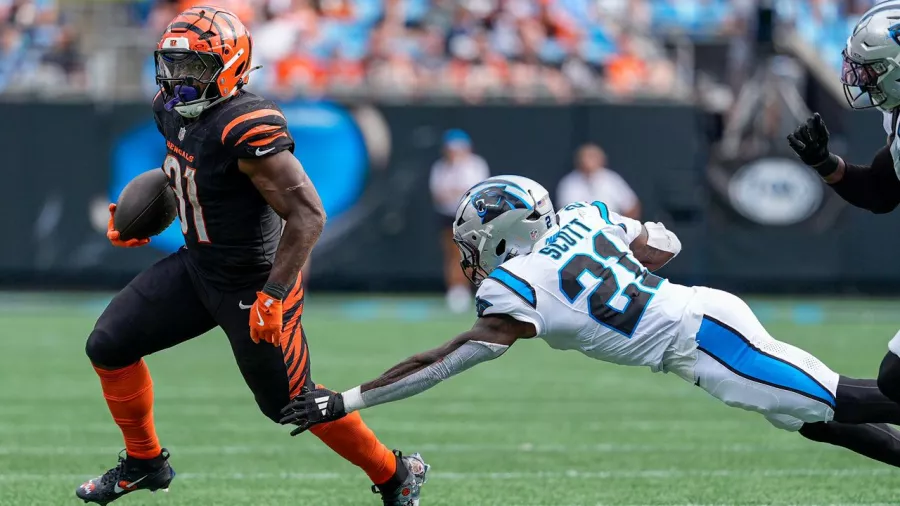 Panthers 24-34 Bengals