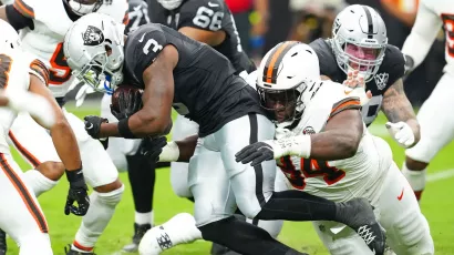 Raiders 20-16 Browns