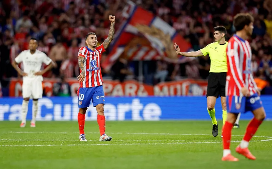 Ángel Correa le borra la sonrisa al Real Madrid