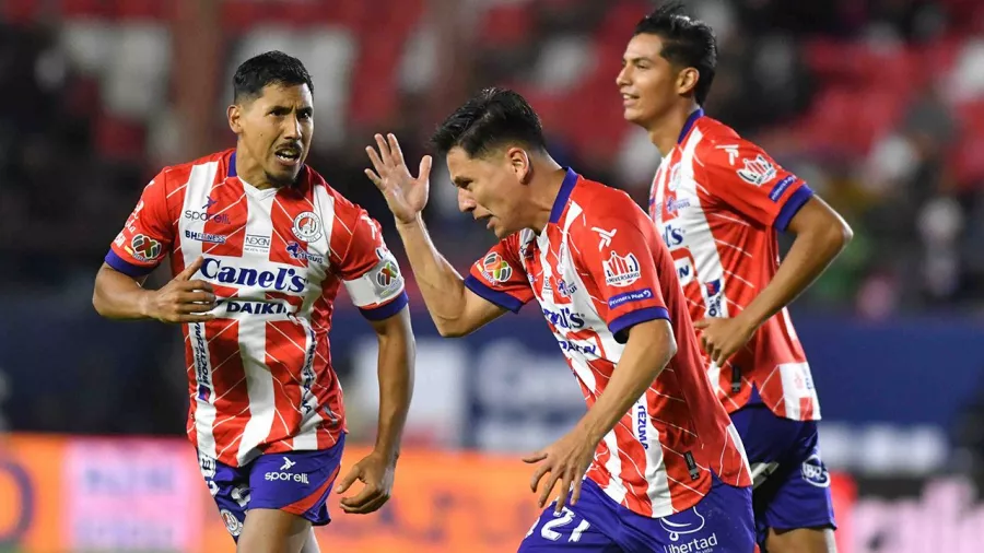 Así celebró San Luis su remontada ante los 'Guerreros', con la cual llegó a 17 puntos. 