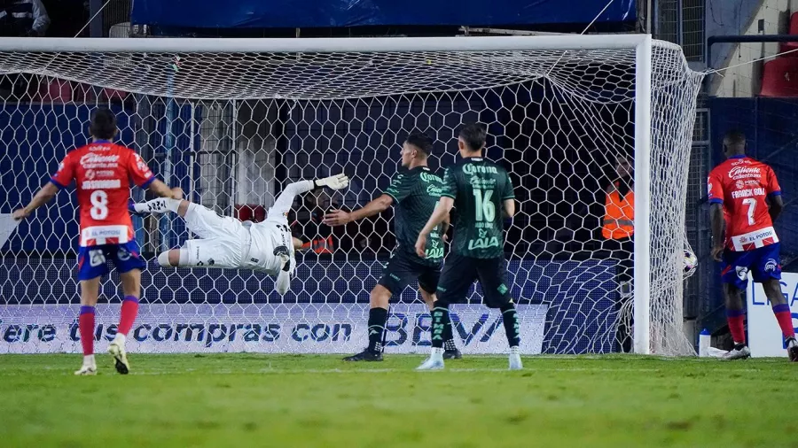 Así celebró San Luis su remontada ante los 'Guerreros', con la cual llegó a 17 puntos. 