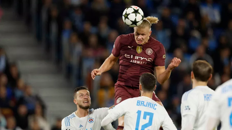 Slovan Bratislava 0-4 Manchester City