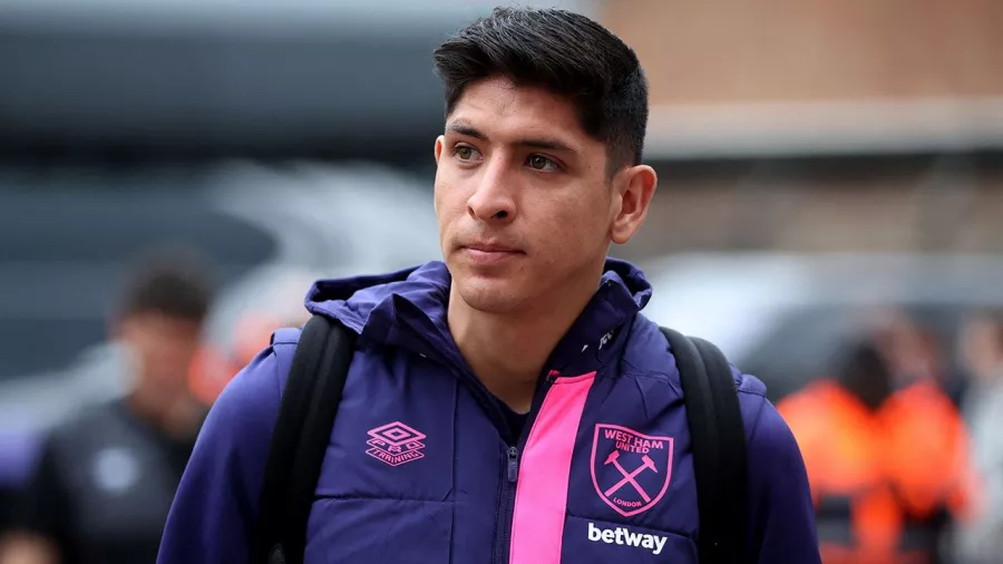 6.	Edson Álvarez, mediocampista del West Ham | 175 puntos según la I.A. (25° en la liga de Inglaterra)