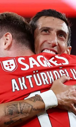 Di María, el 'Ángel' del Benfica en la Champions League