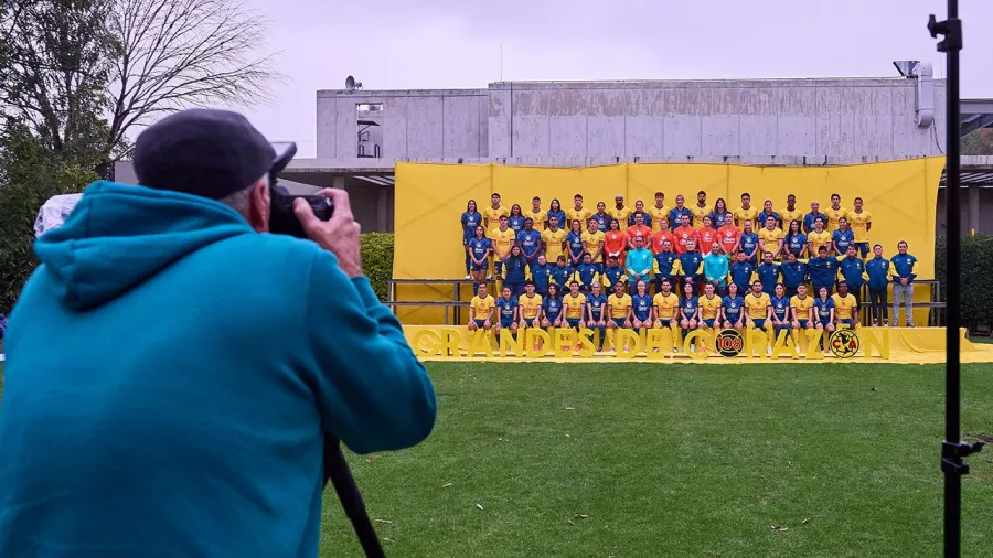 Así se vivió la toma de fotografía en Coapa.