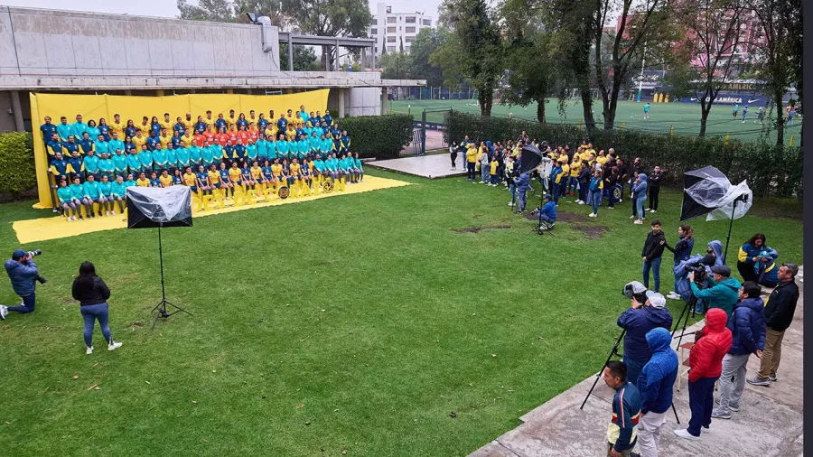 Así se vivió la toma de fotografía en Coapa.