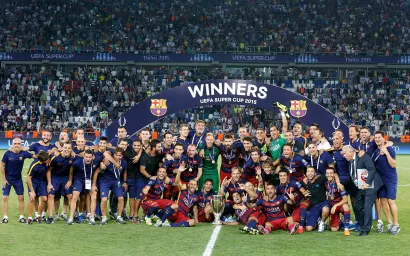 Campeón Supercopa de Europa 2015