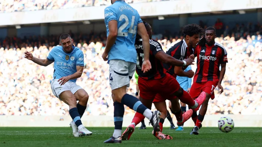 Mateo Kovacic igualó el duelo al 32 y fue la figura de los 'Cityzens' 