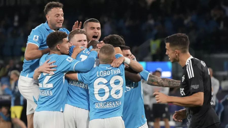 1. Napoli - 16 puntos