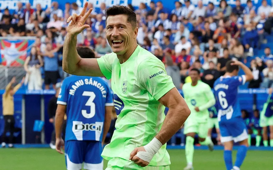 Robert Lewandowski, más 'killer' que nunca con el Barcelona