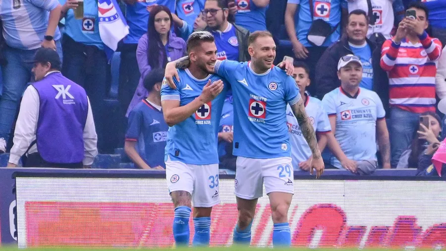 Así se celebraron los goles en el Estadio Ciudad de los Deportes.