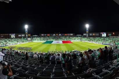 Otra vez el TSM, casa de Santos, semivacío para un partido de Liga MX