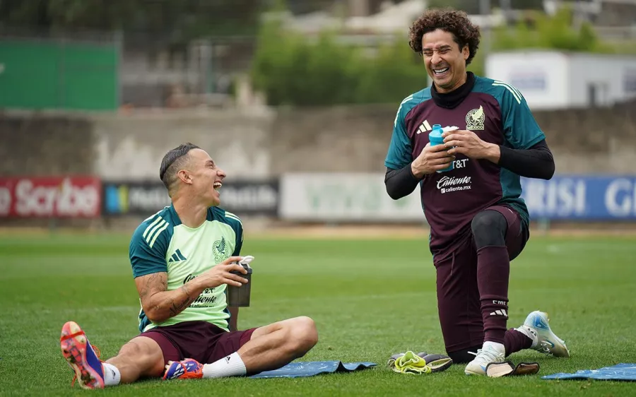 Germán Berterame ya entrenó con la Selección Mexicana