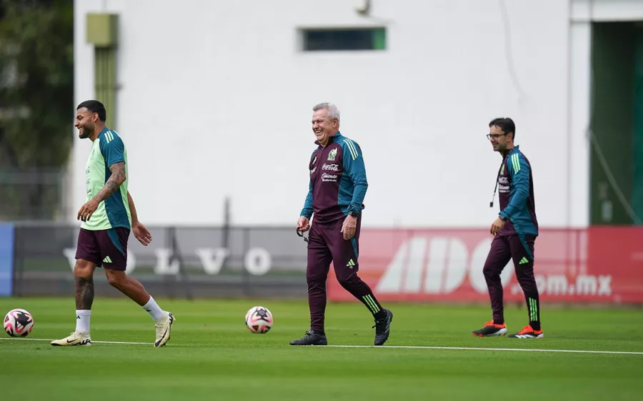 Germán Berterame ya entrenó con la Selección Mexicana