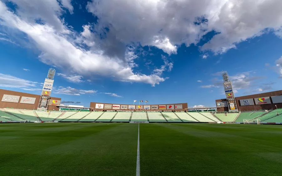 Otra vez el TSM, casa de Santos, semivacío para un partido de Liga MX