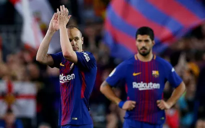 El Real Madrid despide, con elegancia, a Andrés Iniesta