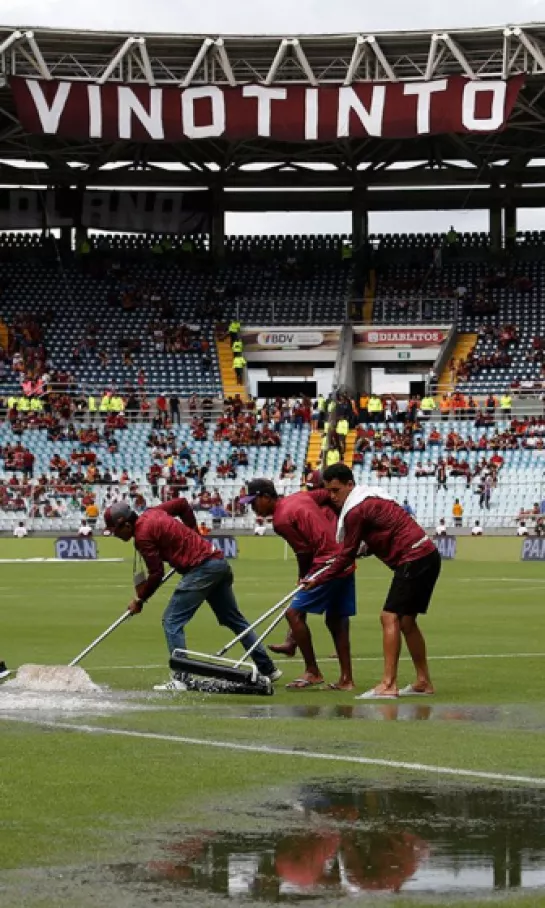 El partido entre Venezuela y Argentina, demorado por lluvia