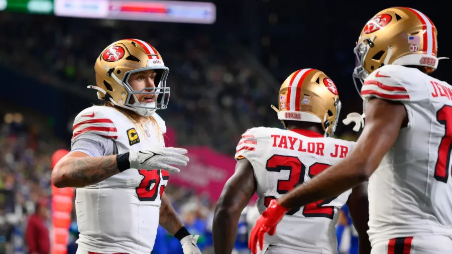 George Kittle fue el protagonista de la victoria de los 49ers