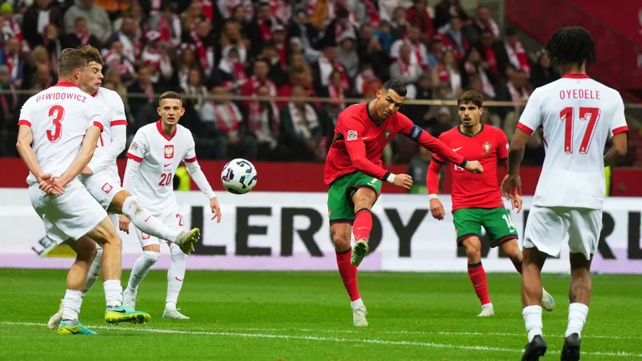 Portugal venció 3-1 a Polonia con gol de Cristiano Ronaldo.