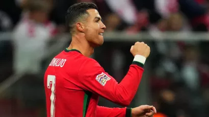 El portugués llegó a tres partidos seguidos haciendo gol con su selección.