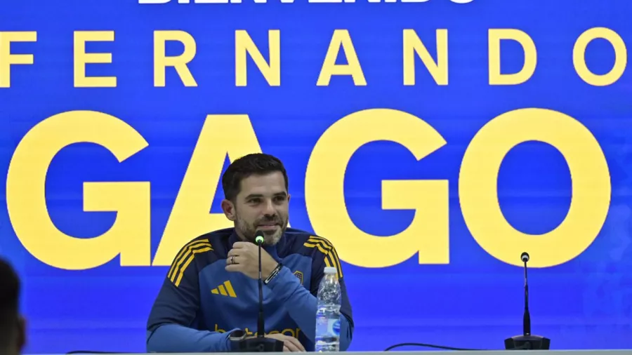 Fernando Gago fue presentado con Boca Juniors, el equipo de sus amores