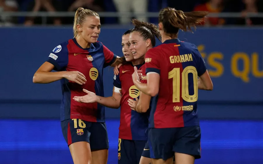 Goleada memorable; Barcelona hace pedazos 9-0 a Hamarby Fotboll