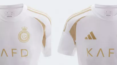 Así luce la tercera camiseta del equipo árabe.