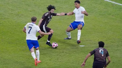 Así los festejos en la cancha de Zapopan.