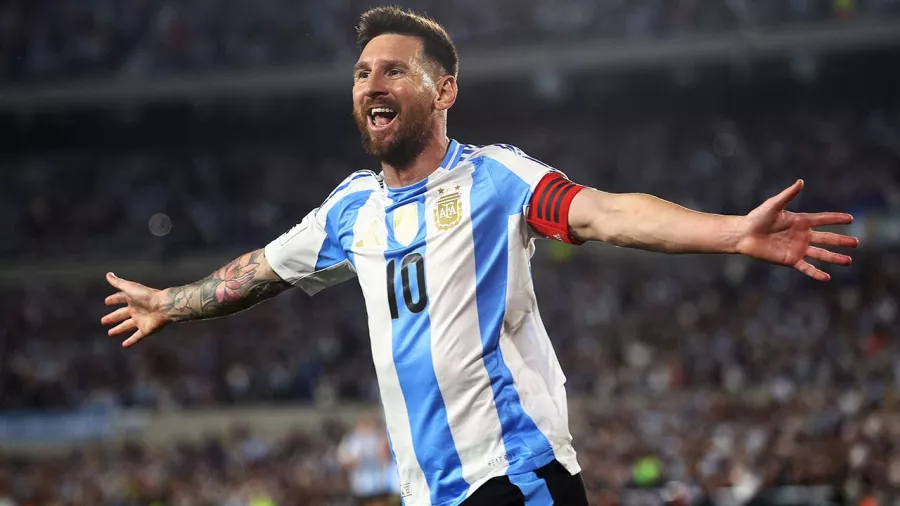 Argetina goleó 6-0 a Bolivia con tres goles de Lionel Messi.