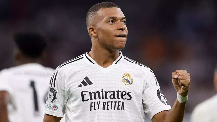 5.	Kylian Mbappé (Real Madrid), 90 millones de dólares