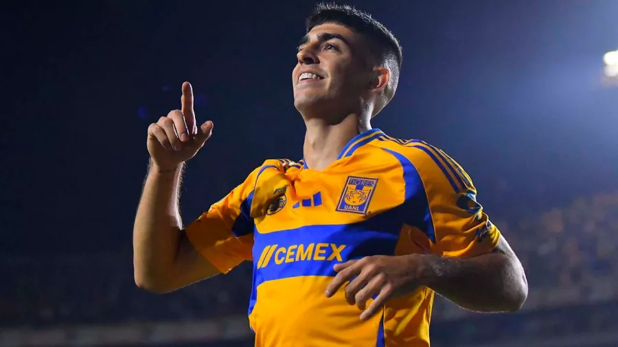 3.	Juan Brunetta (mediocampista argentino), Tigres | 9 MDE