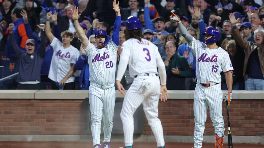 Los Mets apalearon a los Dodgers y las emociones contrastaron