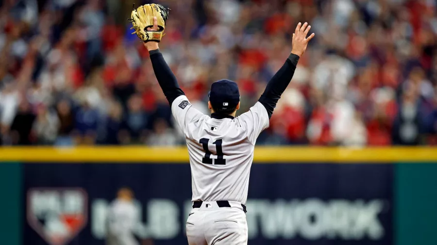 Así celebraron los Yankees su regreso a la Serie Mundial después de 15 años