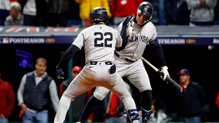 Así celebraron los Yankees su regreso a la Serie Mundial después de 15 años