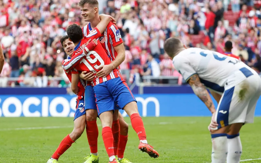 La remontada del Atlético de Madrid ante el Leganés